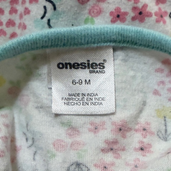 6-9M Zip Up Pajamas Bundle Lot Of 5 - Picture 6 of 6